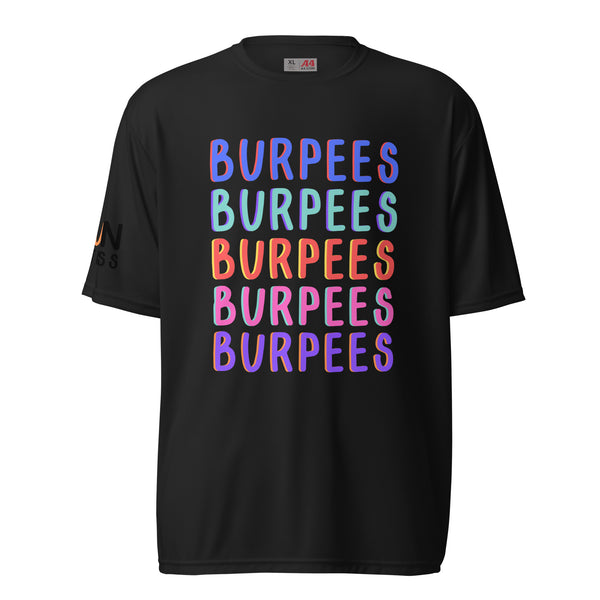 BURPEES performance crew neck t-shirt